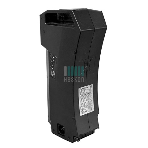 BMZ Seat Tube 36v UART voor Shimano E6100 motor (Art. 31121 / 36171 / 39057) accu 3